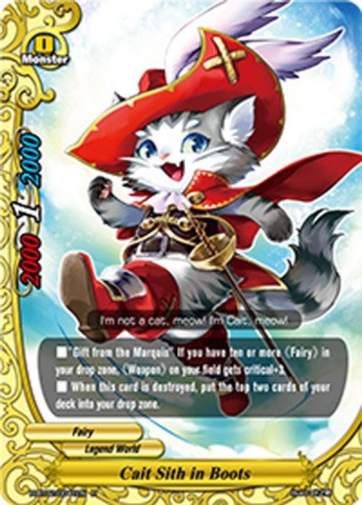 Cait Sith in Boots, Standard, front
