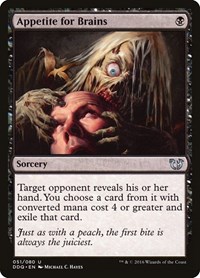 Appetite for Brains, Duel Decks: Blessed vs. Cursed