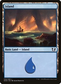 Island (036), Duel Decks: Blessed vs. Cursed