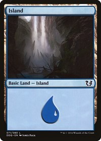 Island (071), Duel Decks: Blessed vs. Cursed