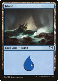 Island (072), Duel Decks: Blessed vs. Cursed