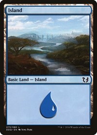 Island (073), Duel Decks: Blessed vs. Cursed