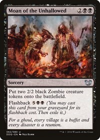 Moan of the Unhallowed, Duel Decks: Blessed vs. Cursed
