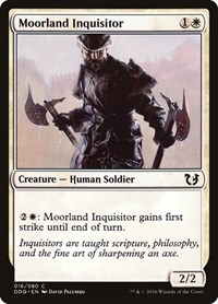Moorland Inquisitor, Duel Decks: Blessed vs. Cursed