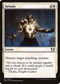 Rebuke, Duel Decks: Blessed vs. Cursed