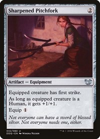 Sharpened Pitchfork, Duel Decks: Blessed vs. Cursed