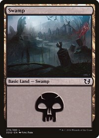 Swamp (076), Duel Decks: Blessed vs. Cursed