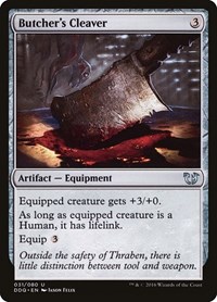 Butcher's Cleaver, Duel Decks: Blessed vs. Cursed