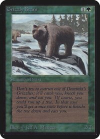 Grizzly Bears, Alpha Edition
