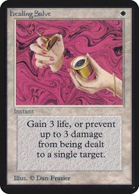 Healing Salve, Alpha Edition