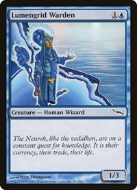 Lumengrid Warden, Mirrodin
