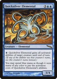 Quicksilver Elemental, Mirrodin