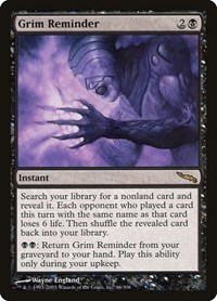 Grim Reminder, Mirrodin