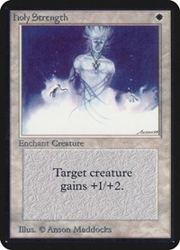 Holy Strength, Alpha Edition