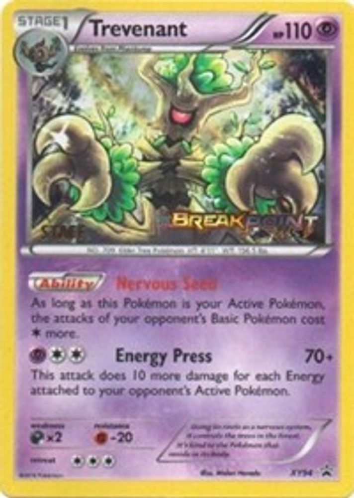 Trevenant - XY94 (Prerelease) [Staff]