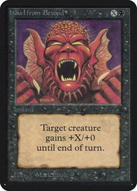 Howl from Beyond, Alpha Edition