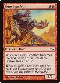 Ogre Leadfoot, Mirrodin