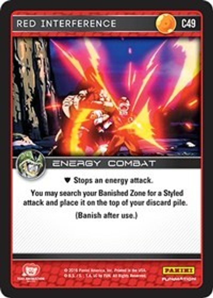 Red Interference, Standard, front