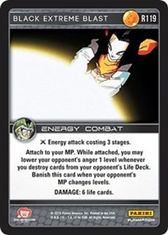 Black Extreme Blast, Standard, front