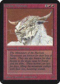 Hurloon Minotaur, Alpha Edition