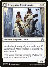 Avacynian Missionaries, Shadows over Innistrad