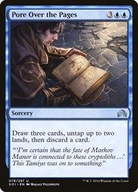 Pore Over the Pages, Shadows over Innistrad