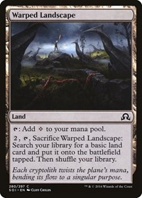 Warped Landscape, Shadows over Innistrad