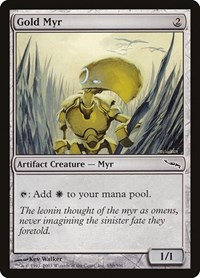 Gold Myr, Mirrodin