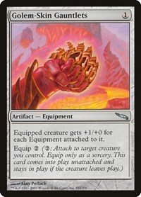 Golem-Skin Gauntlets, Mirrodin