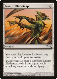 Leonin Bladetrap, Mirrodin