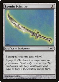 Leonin Scimitar, Mirrodin