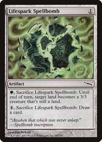 Lifespark Spellbomb, Mirrodin
