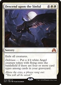 Descend upon the Sinful, Shadows over Innistrad