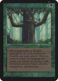 Ironroot Treefolk, Alpha Edition