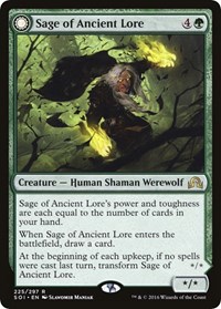 Sage of Ancient Lore, Shadows over Innistrad