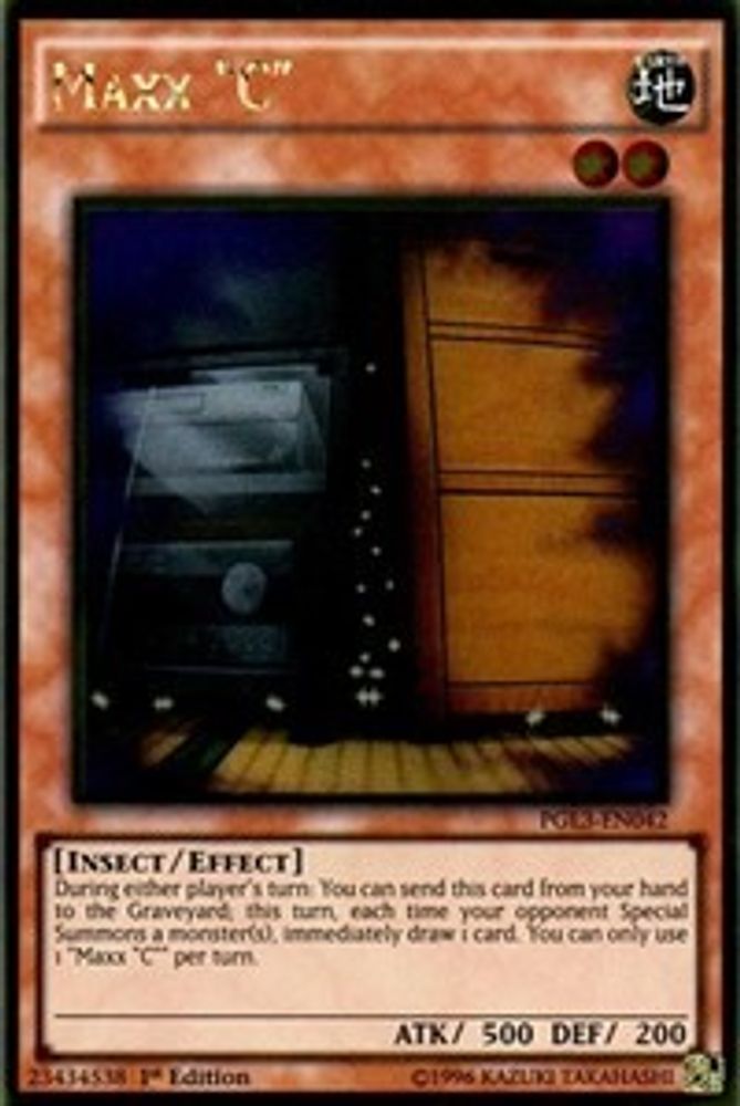 Maxx "C", 1st-edition, front