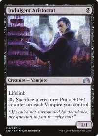 Indulgent Aristocrat, Shadows over Innistrad