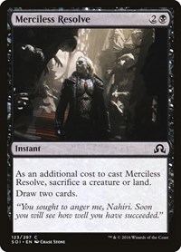 Merciless Resolve, Shadows over Innistrad