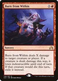 Burn from Within, Shadows over Innistrad
