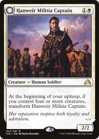 Hanweir Militia Captain, Shadows over Innistrad