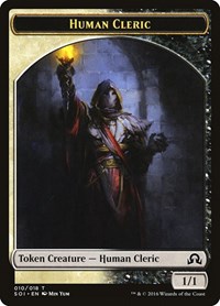 Human Cleric Token, Shadows over Innistrad