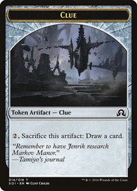 Clue Token (014), Shadows over Innistrad