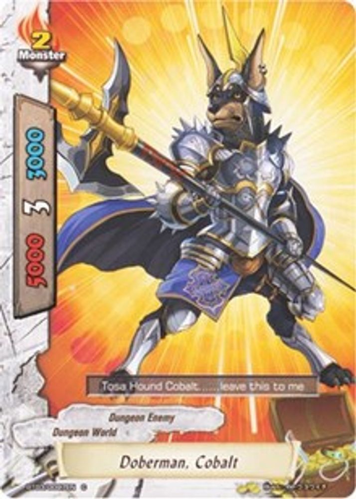 Doberman, Cobalt, Standard, front