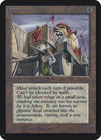 Juggernaut, Alpha Edition
