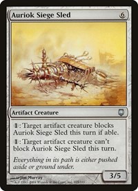 Auriok Siege Sled, Darksteel