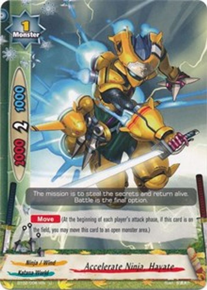 Accelerate Ninja, Hayate, Standard, front