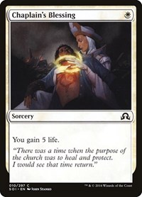 Chaplain's Blessing, Shadows over Innistrad