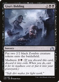 Gisa's Bidding, Shadows over Innistrad