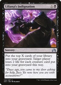 Liliana's Indignation, Shadows over Innistrad