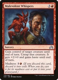 Malevolent Whispers, Shadows over Innistrad